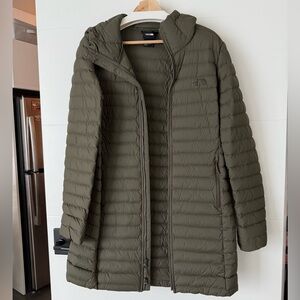 The North Face Women's Puffer Jacket in Olive 700
